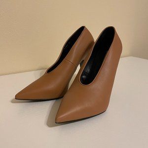 Stella McCartney Tan Narrow Nose Pumps, Excellent Condition